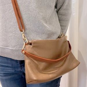 Valentina Italian Leather Crossbody purse bag